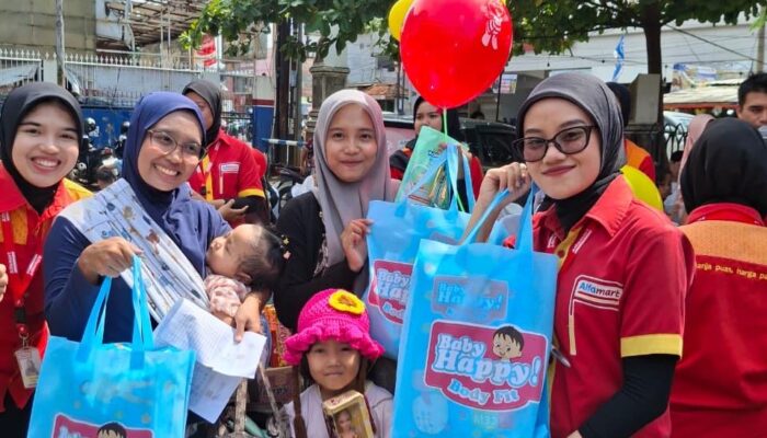 Alfamart dan Baby Happy Perkuat Program Sahabat Posyandu, Sasar Lebih dari 6.000 Ibu dan Anak